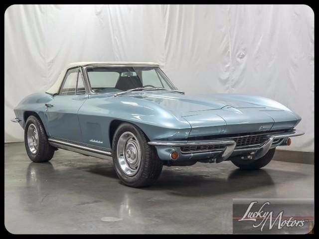 1967 chevrolet corvette sting ray convertible numbers matching 327ci 350hp!