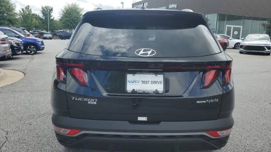2024 Hyundai Tucson hybrid blue