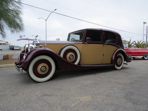 1935 rolls royce sedanca de ville 20 25 convertible front roof privacy screen