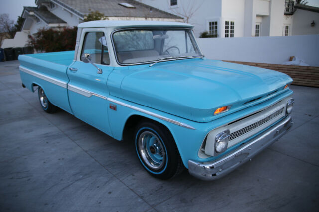 1966 custom deluxe chevy c10 pickup truck