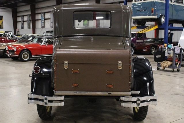 1929 ford model a 2816 miles brown coupe 4 cylinder manual
