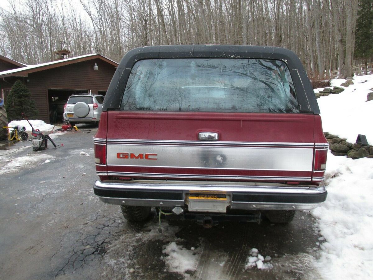 1980 gmc jimmy stunning original paint original interior ! 1 owner survivor k5