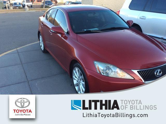 2010 lexus is 250 base 4dr sedan 6m for sale in billings, montana