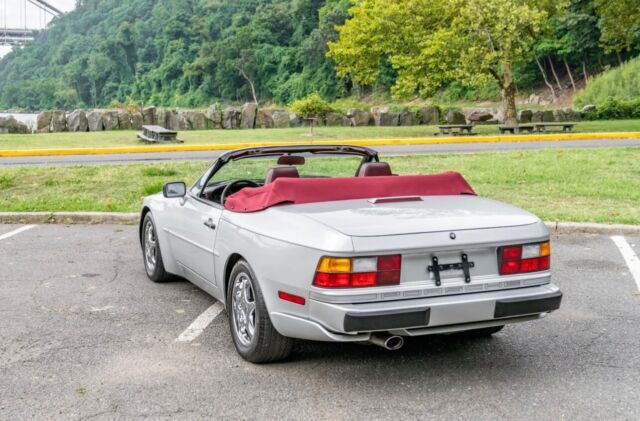 1990 porsche 944 convertible grey rwd manual s