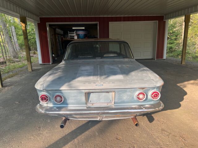 1964 chevrolet corvair coupe blue rwd automatic