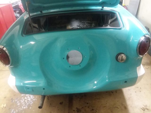 1961 nash metropolitan convertible unfinished project car