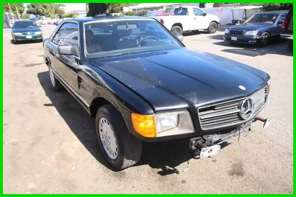 (osa) 1985 mercedes benz 500 sec 5.0 l v8 no reserve