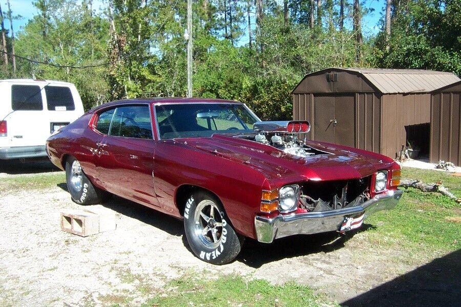 1971 chevrolet chevelle ss ( malibu) 454/468 pro street