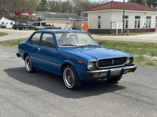 1976 toyota corolla coupe showing 35,657 miles 4 cylinder 5 speed