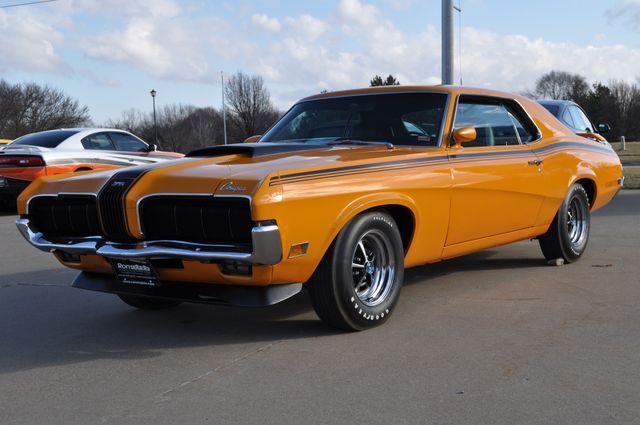 1970 mercury cougar boss 302 elimnator competition gold 77,951 miles
