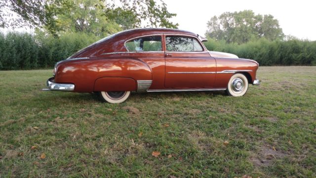1951 chevrolet chevy fleetline 2 two door coupe fastback deluxe