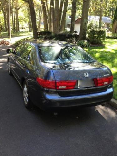 obo 2005 honda accord ex-l v6 109,500 miles remote start graphite pearl in stony brook, ny