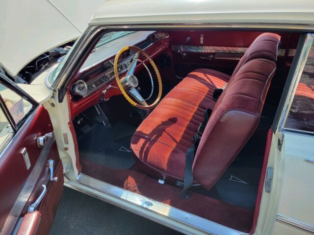 1963 pontiac catalina coupe white rwd manual