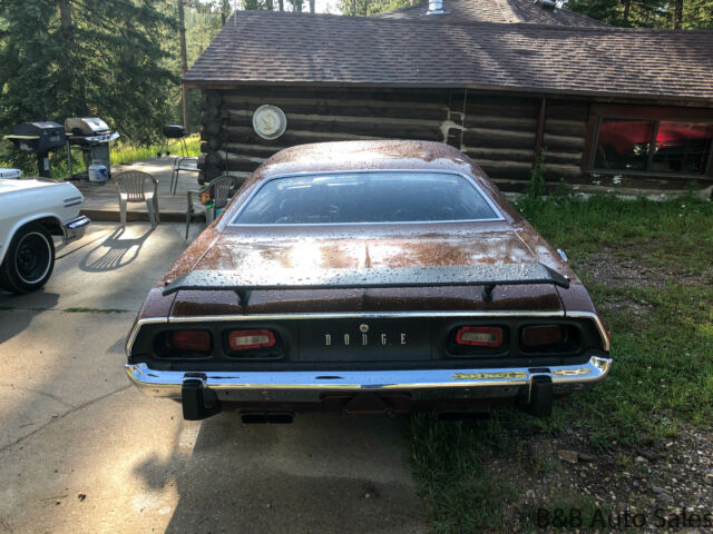 1973 dodge challenger 0 met.brown automatic