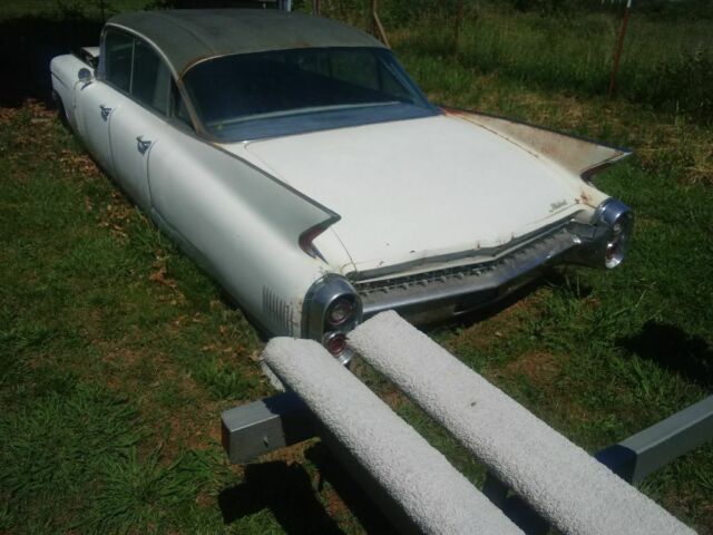 1960 cadillac fleetwood hardtop runs all original parts chrome and engine in of
