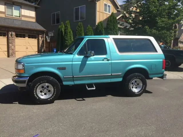 1994 ford bronco xlt sport utility 2-door 5.8l 4x4 2nd owner