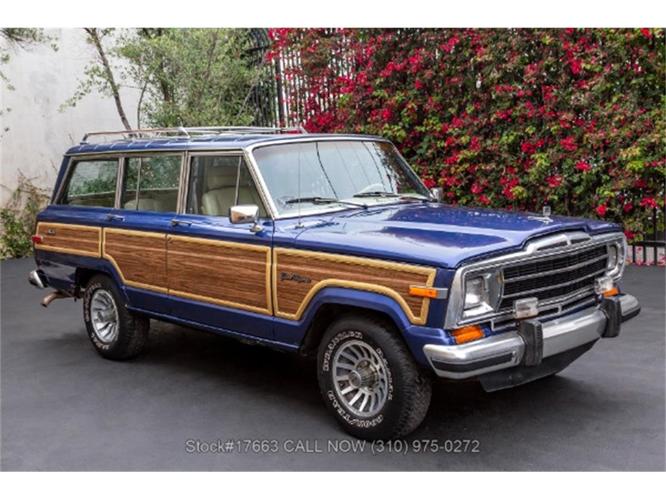 1991 jeep grand wagoneer in beverly hills, california