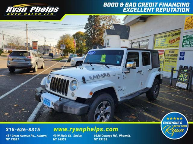 2016 jeep wrangler unlimited sahara
