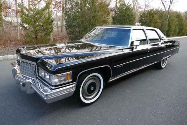 1976 cadillac fleetwood brougham d' elegance fuel injected, astroroof, all power