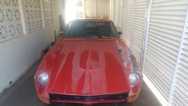 1971 datsun 240z "air conditioning" manual transmission