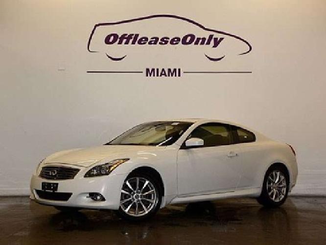 2012 infiniti g37 coupe x awd in miami, fl