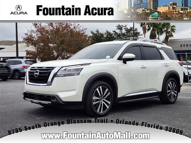 2024 nissan pathfinder platinum 4wd