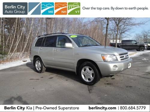 2004 toyota highlander up ltd 4x4 ltd for sale in saint george, vermont