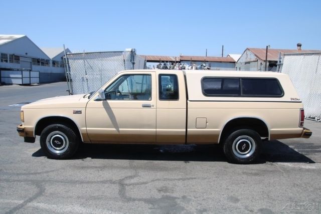 1985 chevrolet s-10 5-speed manual 6 cylinder no reserve