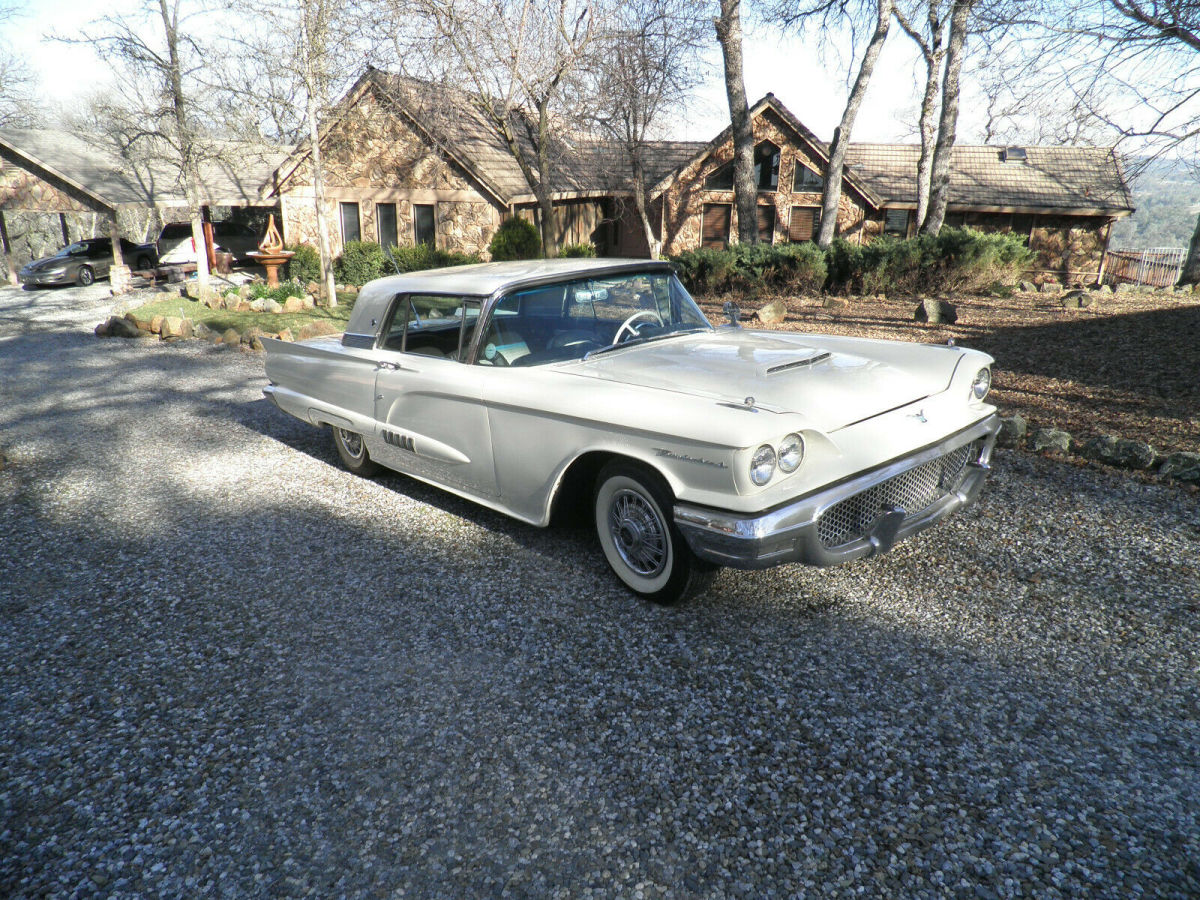 classic1958 ford thunderbird coupe/excellent condition