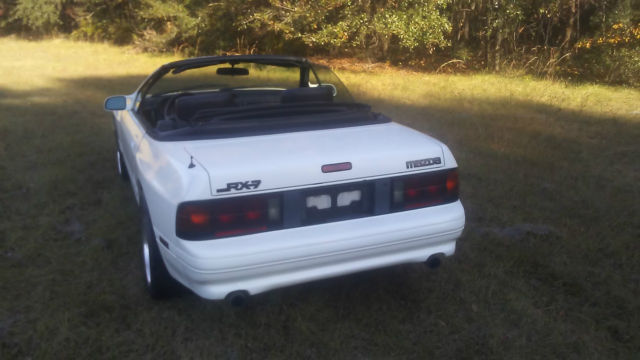 1991 mazda rx7 convertible 5-speed, nice int/exterior, runs excellent, needs top