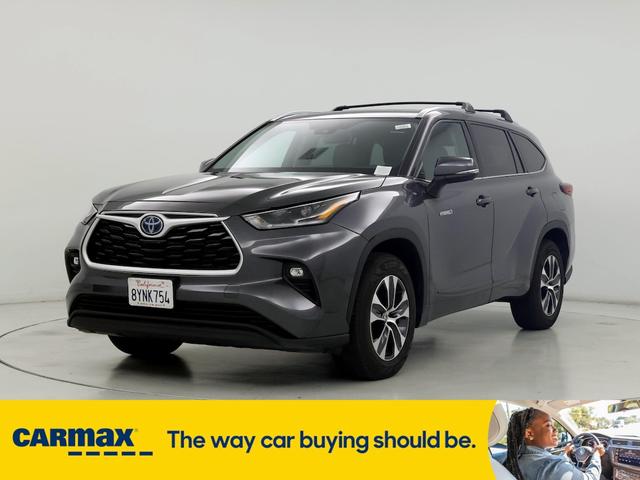 2021 toyota highlander hybrid xle