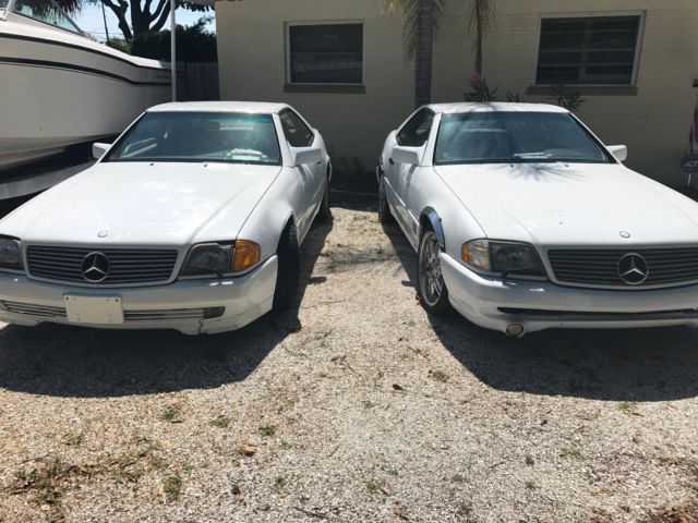 1991 mercedes benz (set of 2)