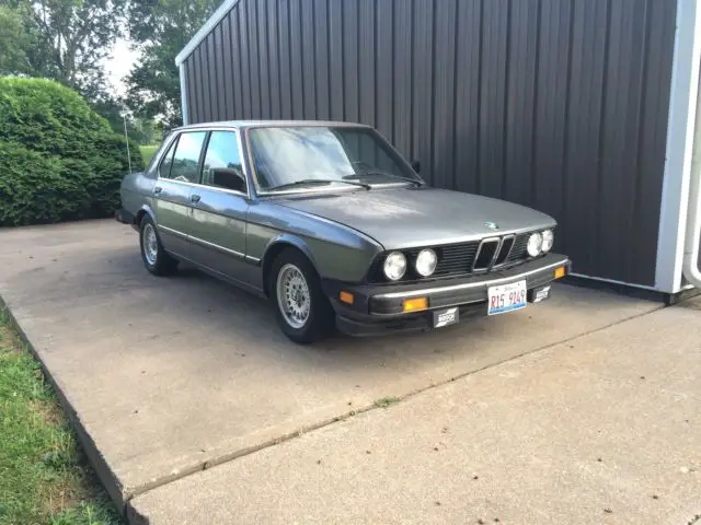 1984 bmw 528e 5 speed