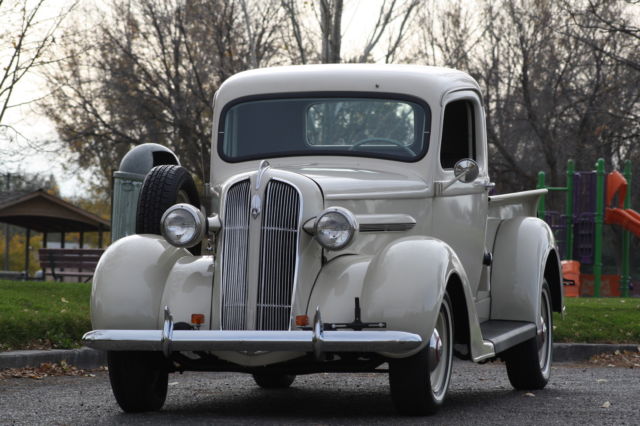 1937 plymouth truck frame off restoration must see!!
