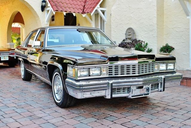 simply stunning triple black 1977 cadillac fleetwood simply amazing car