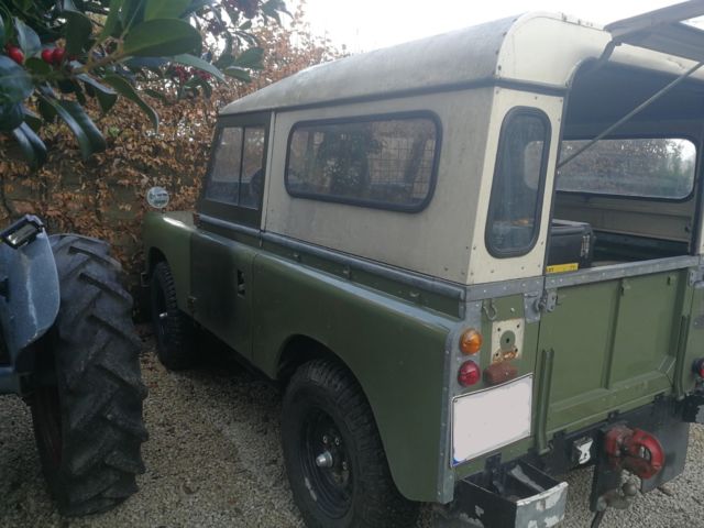land rover 88 unmolested. left hand drive 25k authentic km financing available