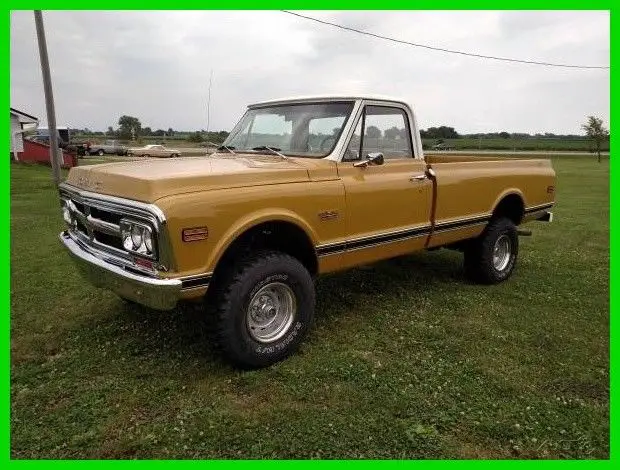 1970 gmc 1500 4wd pickup truck, small block 400, turbo 350 auto trans, restored