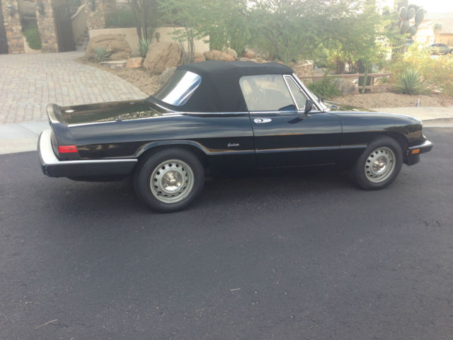 1990 alfa romeo graduate spider