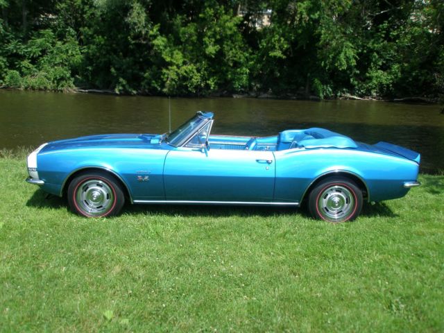 1967 camaro ss convertible, big block, 4speed, delux int, 13 k miles