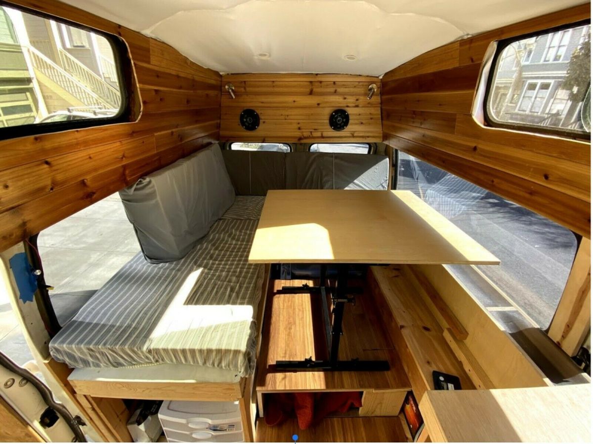 rare 4x4 campervan hightop 1991 ford econoline conversion