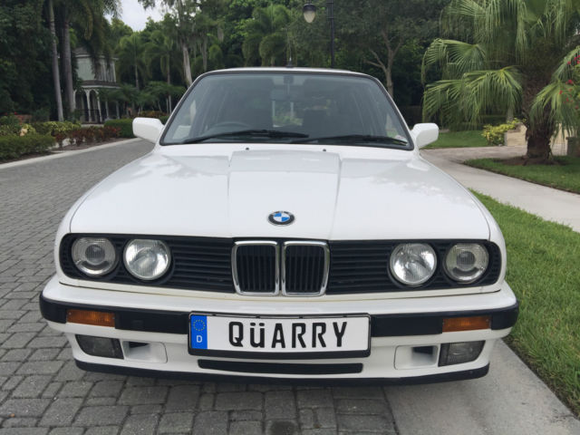 1989 e30 bmw 320i wagon rhd euro touring, 106k miles 15" basket weaves m tech 1