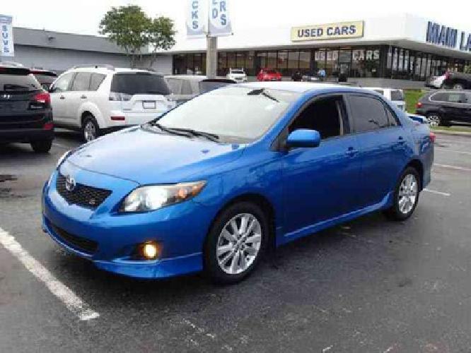 2010 toyota corolla s in hialeah, fl