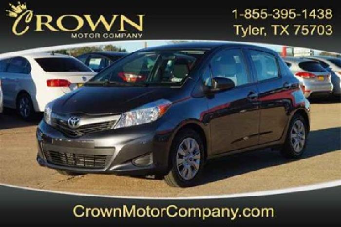 2014 toyota yaris gray, 41k miles in tyler, tx