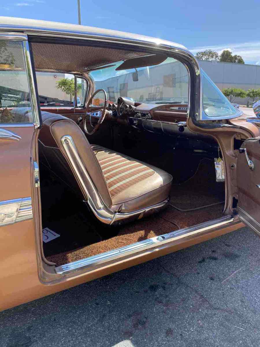 1959 chevrolet impala orange