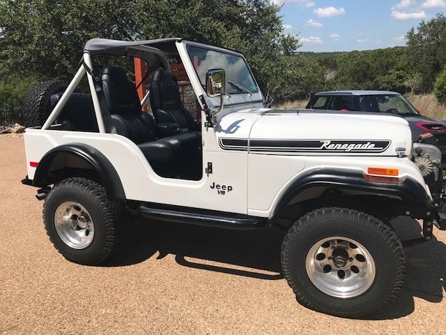 1976 jeep cj5, renegade, custom build, 350 chevy v8, 400 turbo trans, ex cond