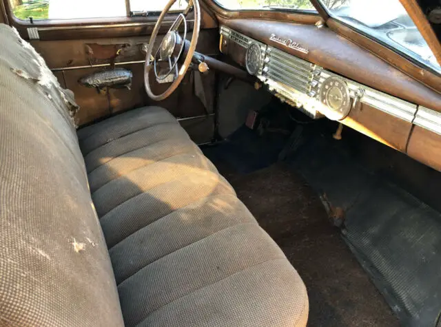 1947 packard clipper super v8 rust free california car barn find! no reserve!