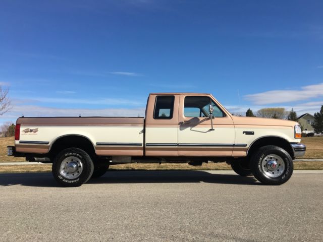 1994 ford f250 xlt 4x4 low miles west coast truck 100% rust free
