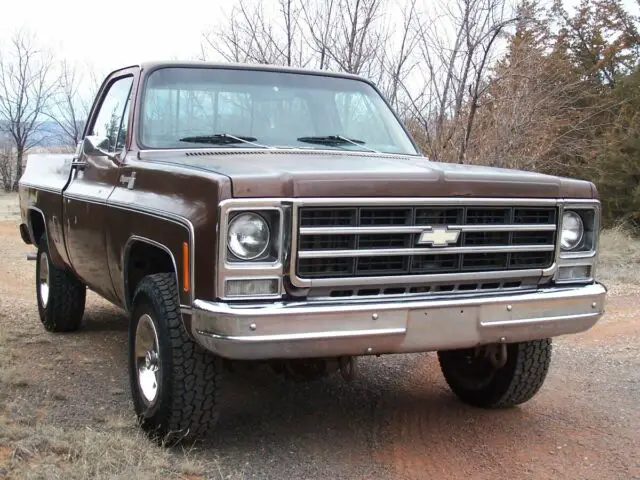 1979 chevrolet c/k pickup k10 cheyenne 4x4 short bed, original condition