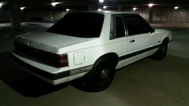 1986 mustang lx 5.0 notchback