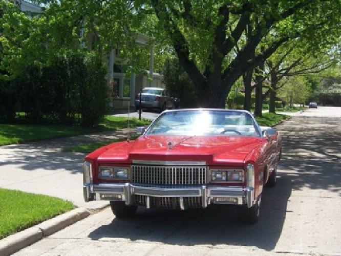 1975 cadillac eldorado base convertible 2-door 8.2l in locust valley, ny